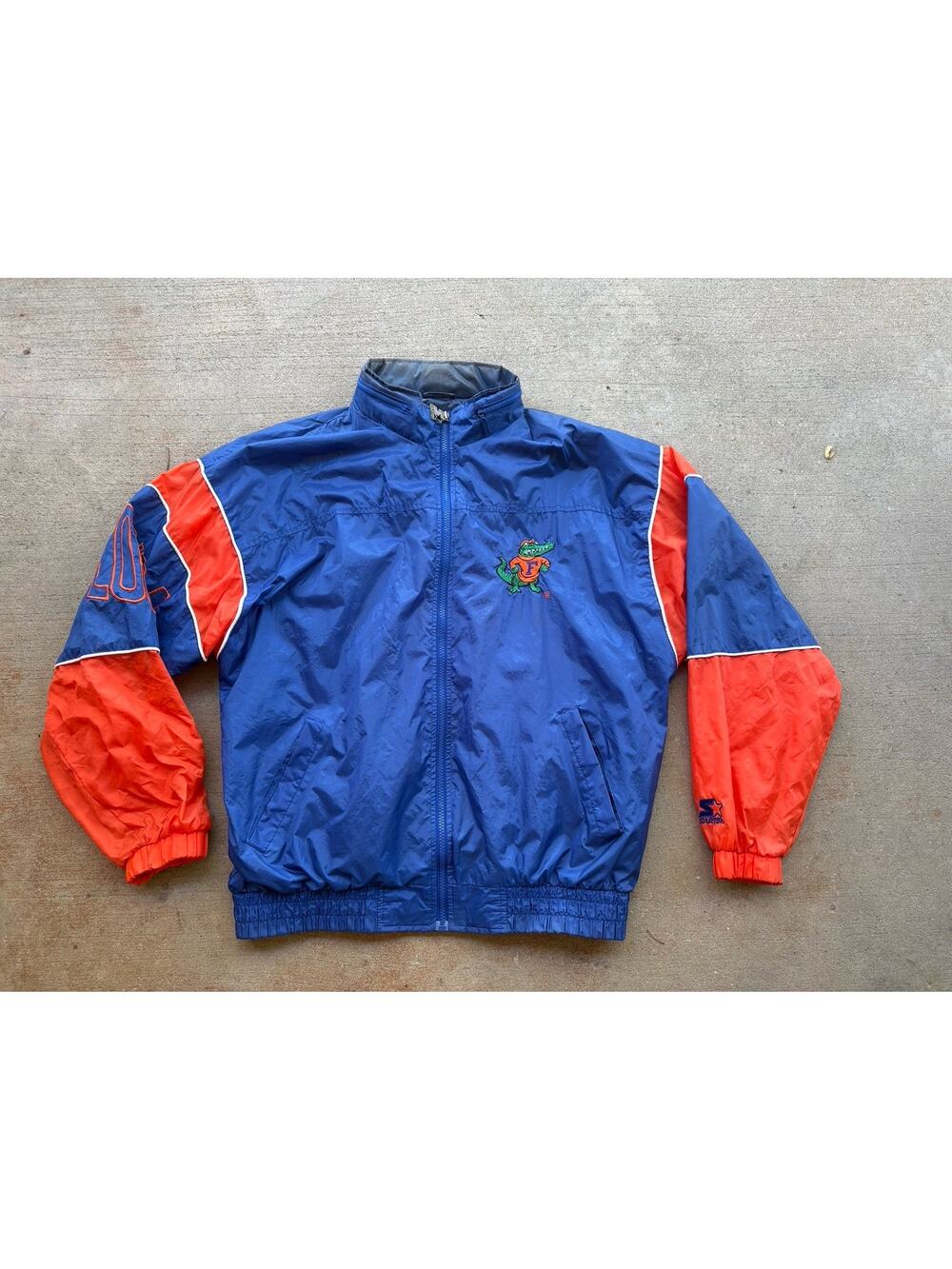 Vtg Florida Gators Starter Jacket MENS Sz Large Windbreaker 90s